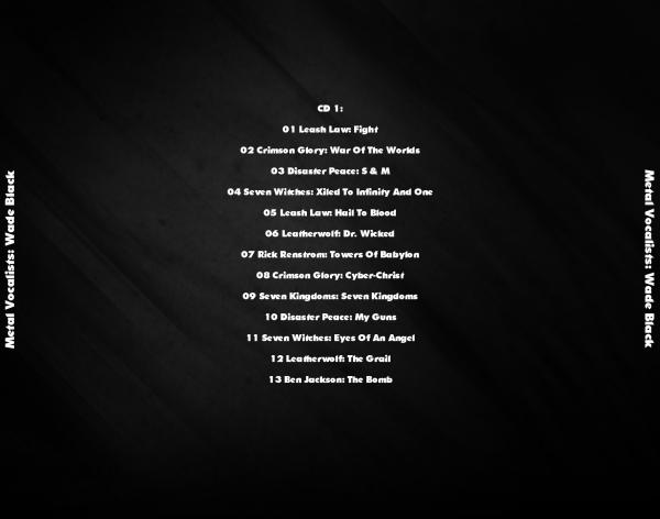 Various Artists - Metal Vocalists: Wade Black