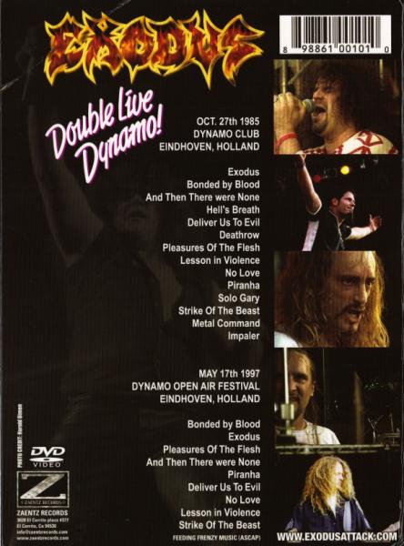 Exodus - Double Live Dynamo (DVD)