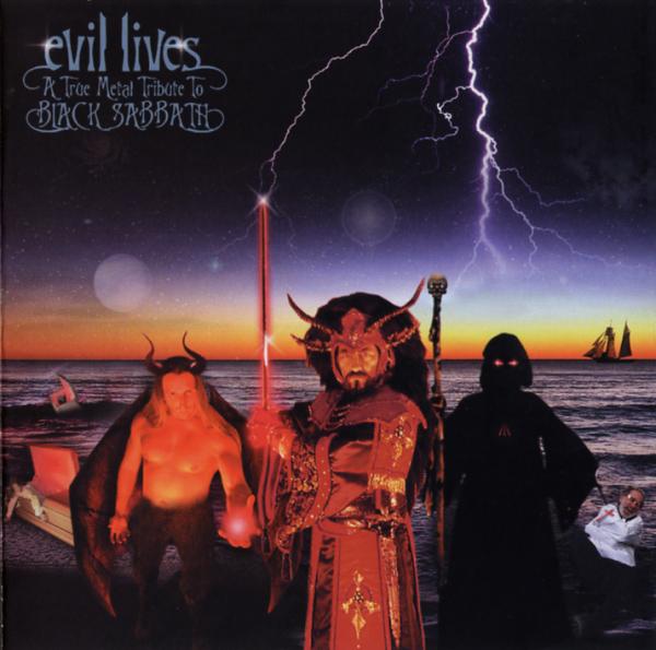 Various artists - Evil lives - A true metal tribute to Black Sabbath