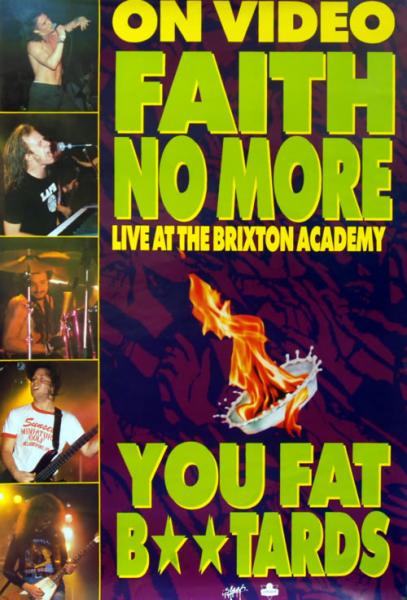 Faith No More - Live At The Brixton Academy - You Fat B**tards (DVD)