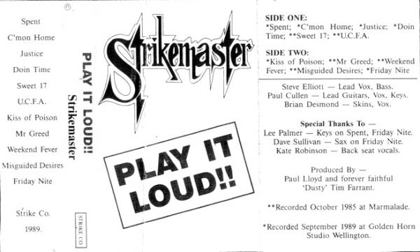 Strikemaster - Play It Loud!!