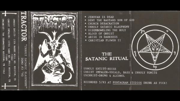 Tractor - Unholy Satanic Blasphemy (Demo)