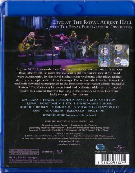 Heart - Live At The Royal Albert Hall - (Blu-Ray)