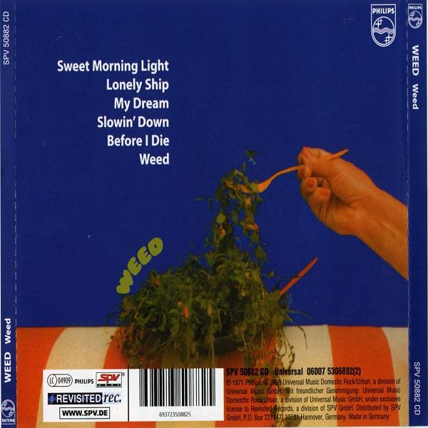 Weed - Weed (Reissue, Remastered, Digipak 2008)