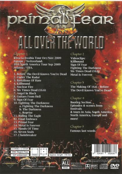 Primal Fear - 16.6 - All Over The World (DVD9)