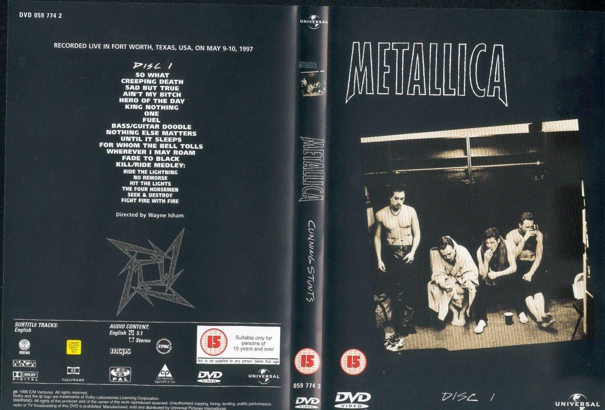 Metallica - Cunning Stunts (DVD) (1997, Thrash Metal) - Скачать.