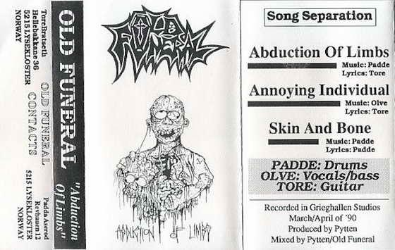Old Funeral - Discography (1989 - 2013)