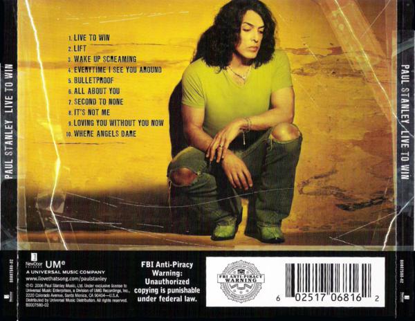 Paul Stanley - Live to Win
