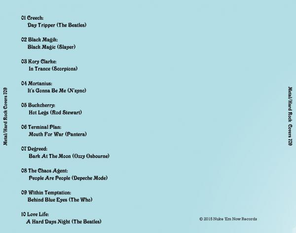 Various Artists - Metal-Hard Rock Covers 709