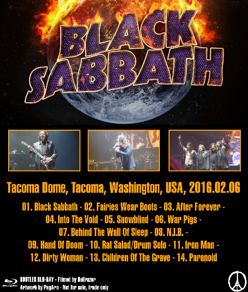 Black Sabbath   - The End (06/02/2016 - Tacoma Dome)