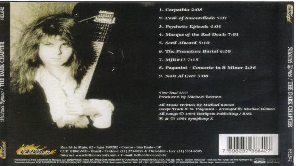 Michael Romeo - The Dark Chapter (lossless)
