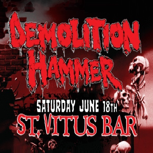 Demolition Hammer - Live At Saint Vitus Bar (Video)
