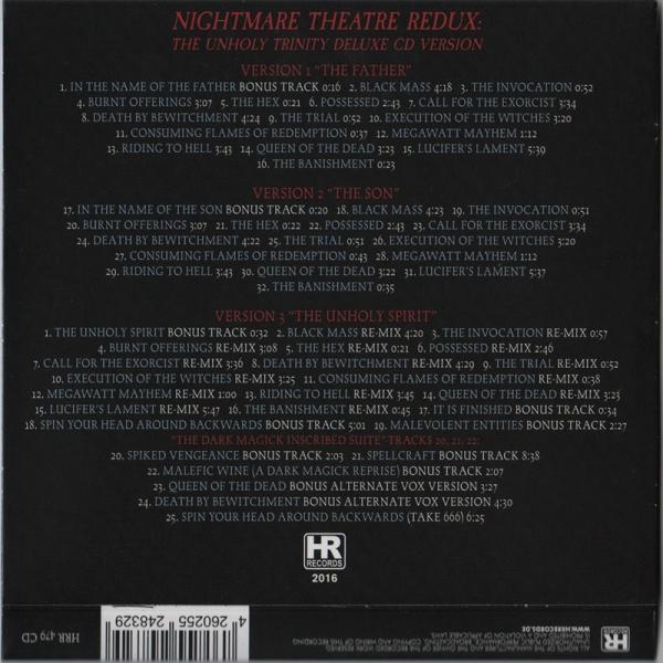 Exorcist - Nightmare Theatre 1986 (The Unholy Trinity Deluxe 2CD Edition)