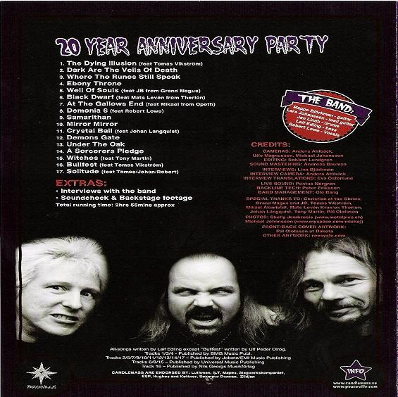 Candlemass - 20 Year Anniversary Party (DVD9)