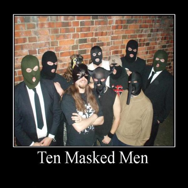 Ten Masked Men - Discography (1999 - 2014)