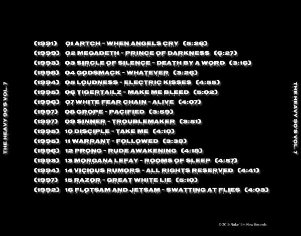 Various Artists - The Heavy 90's Vol VII (Compilation)