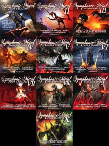 Various Artists - Symphonic Metal - Dark & Beautiful I-X