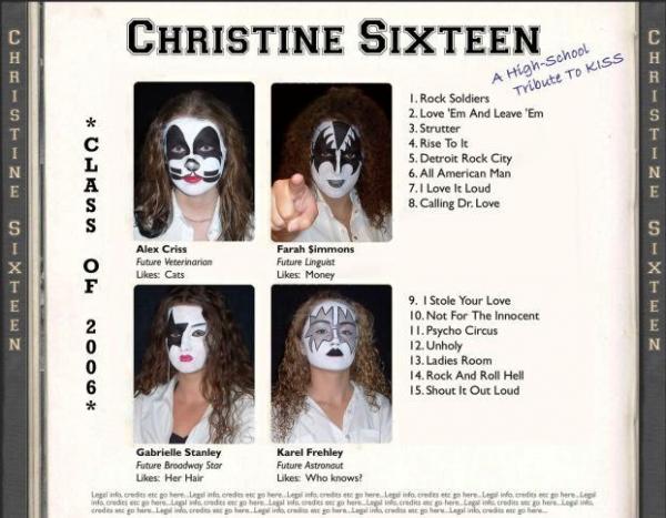 Various Artists - Christine Sixteen – A High School Tribute To KISS