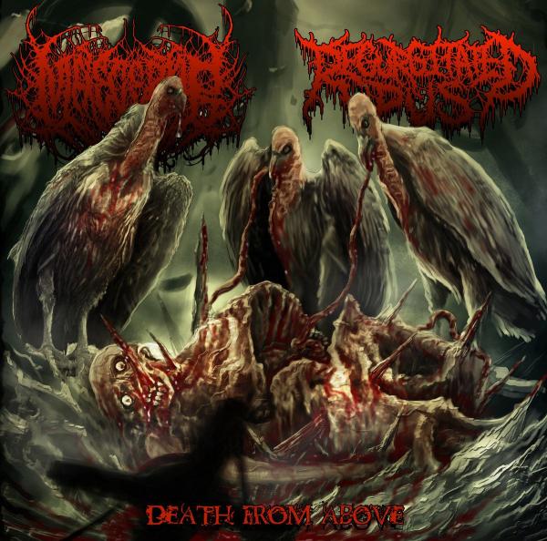 Regurgitated Pus &amp;  Maleceptor  -  Death from Above (Split)