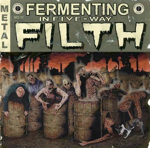 Cumbeast &amp; Defleshuary &amp; Decrepit Womb &amp; Down From The Wound &amp; Heinous Killings - Fermenting In Five-Way Filth (Split)