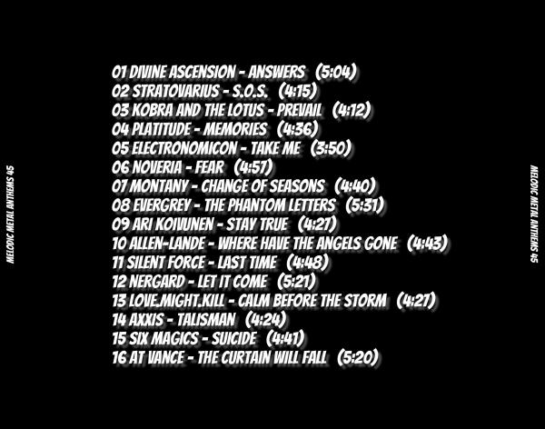 Various Artists - Melodic Metal Anthems 45