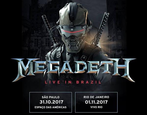 Megadeth - Live at Rio de Janeiro, Nov 1st, 2017