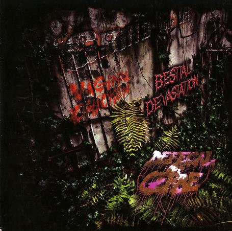 Vaginal Chicken &amp; Defecal of Gerbe &amp; Bestial Devastation - Grind Your Life (Split) 