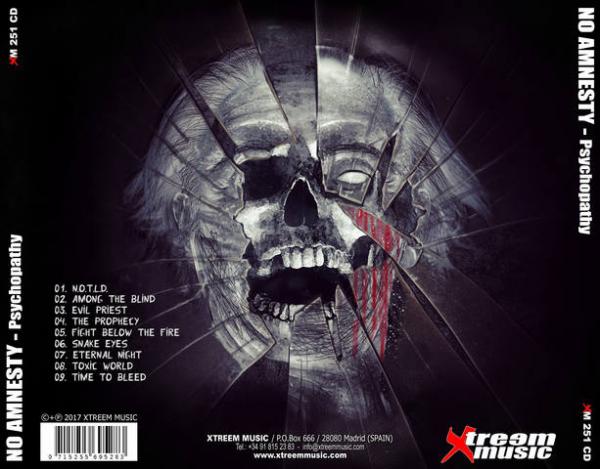 No Amnesty - Psychopathy (Digipak Edition)