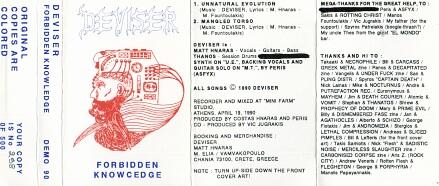 Deviser - Forbidden Knowledge (Demo)