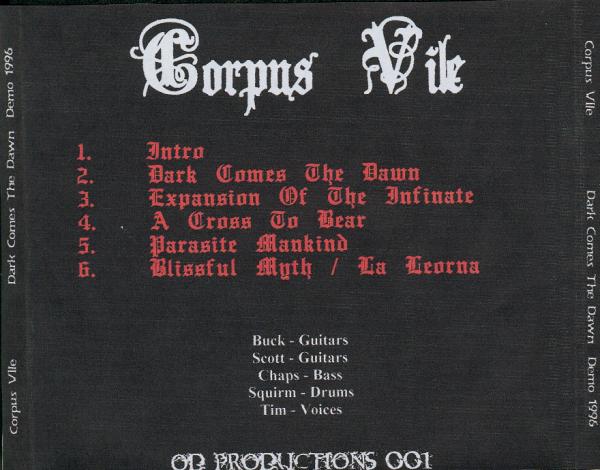 Corpus Vile - Dark comes the dawn (Demo)