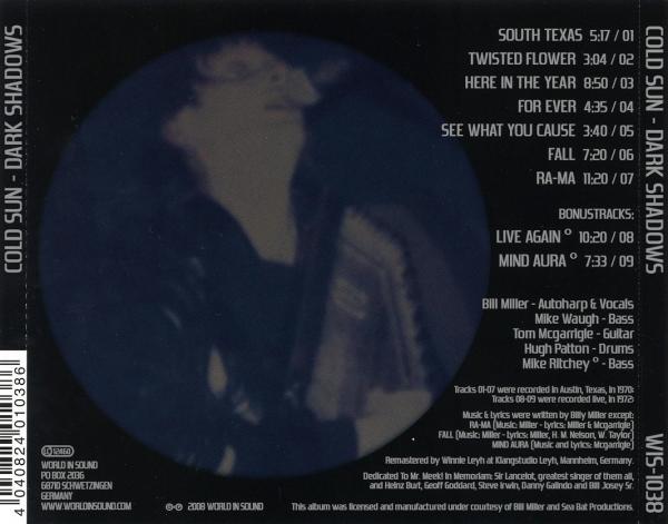 Cold Sun - Dark Shadows