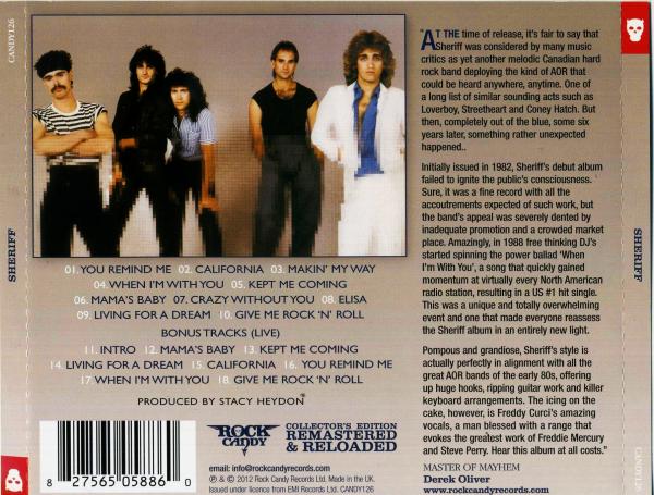 Sheriff - Sheriff (Rock Candy Remastered 2012)