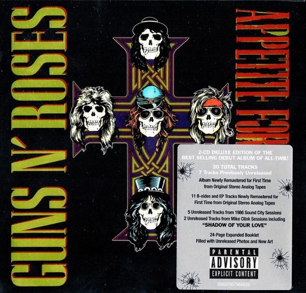 Guns N' Roses - Appetite For Destruction (2CD Deluxe Edition) (Lossless) (Remastered 2018)