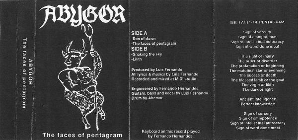 Abygor - The Faces of Pentagram (Demo)