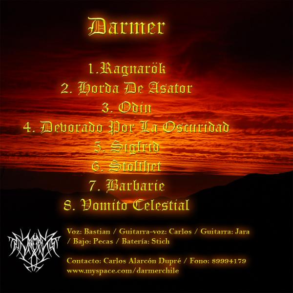 Darmer - Bajo El Manto de la Muerte (EP)