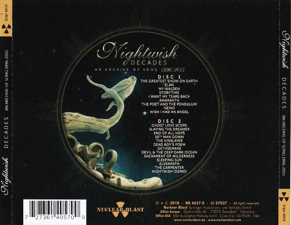 Nightwish - Decades (Compilation) (2 CD) (Lossless)