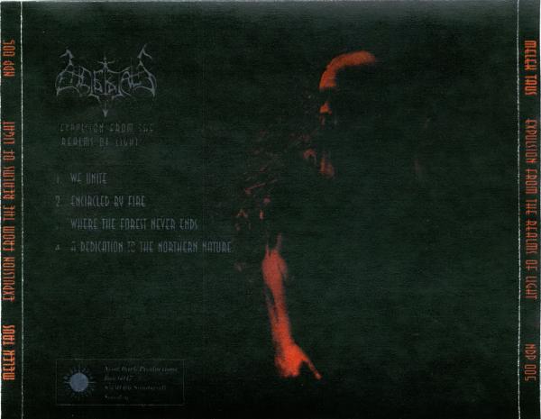 Melek Taus - Expulsion From The Realms Of Light - Encircled By Fire (EP)
