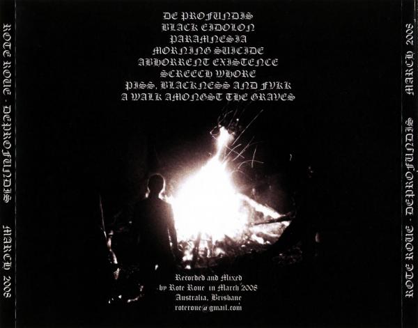 Rote Roué - De Profundis