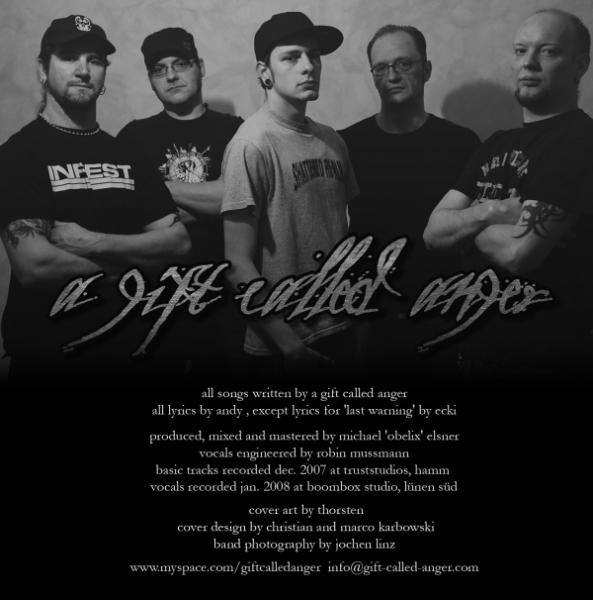 A Gift Called Anger - Discography (2007 - 2008)