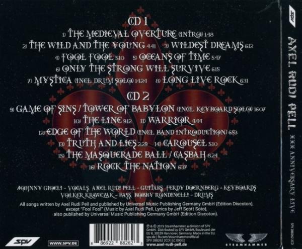 Axel Rudi Pell - XXX Anniversary: Live (Lossless)