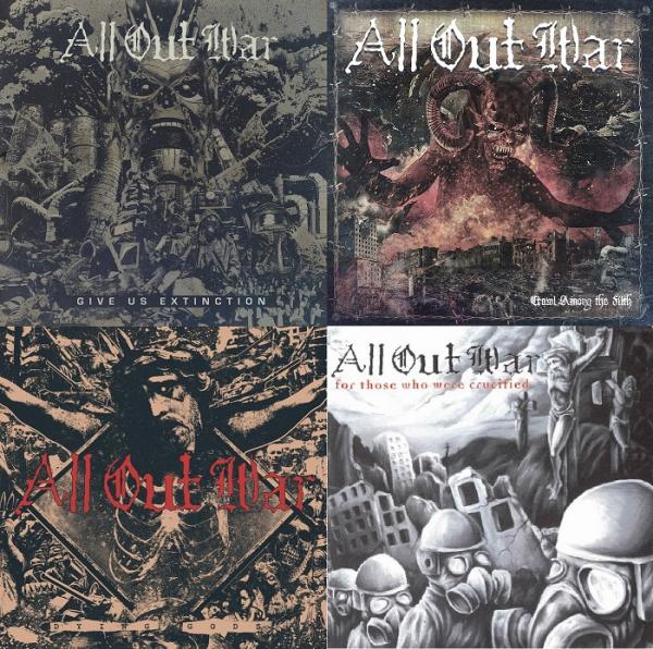 All Out War - Discography (1994 - 2019)