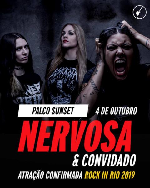 Nervosa - Rock In Rio 2019 (Video)