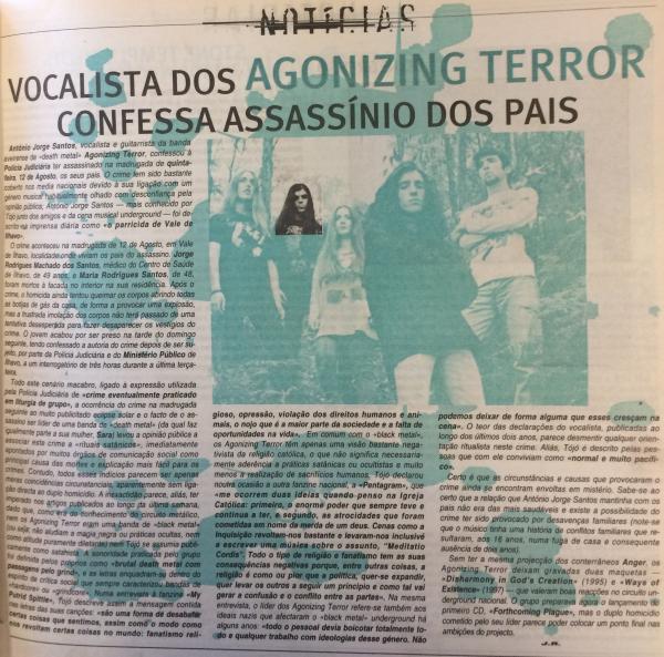 Agonizing Terror - Discography (1995- 1997)