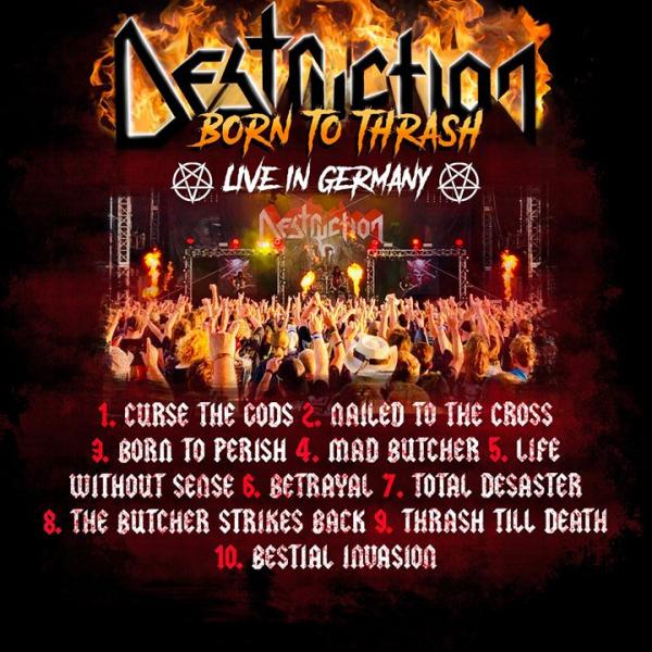 Destruction - Born to Thrash (Live in Germany) (Lossless)