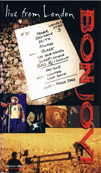 Bon Jovi - Live From London (DVD)