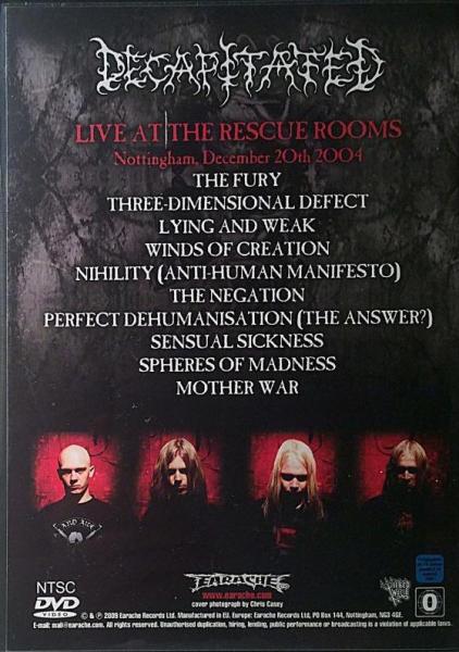 Decapitated - Live At The Rescue Rooms (DVD)