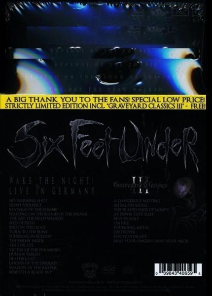 Six Feet Under - Wake The Night! Live in Germany (DVD)