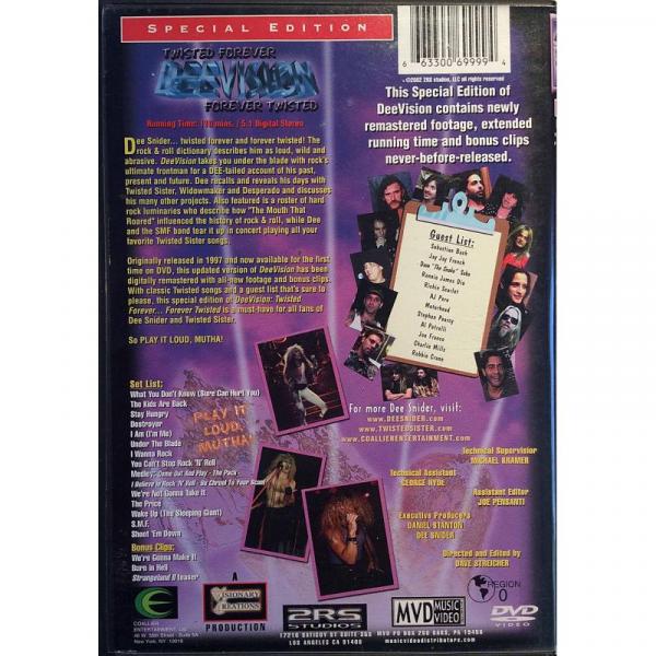 Dee Snider - DeeVision (DVD)