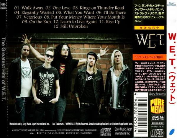 W.E.T. - Greatest Hits (Compilation) (Japanese Edition)