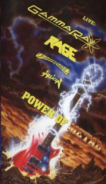 Various Artists - Power Of Metal (Gamma Ray-Rage-Conception-Helicon) (DVD)